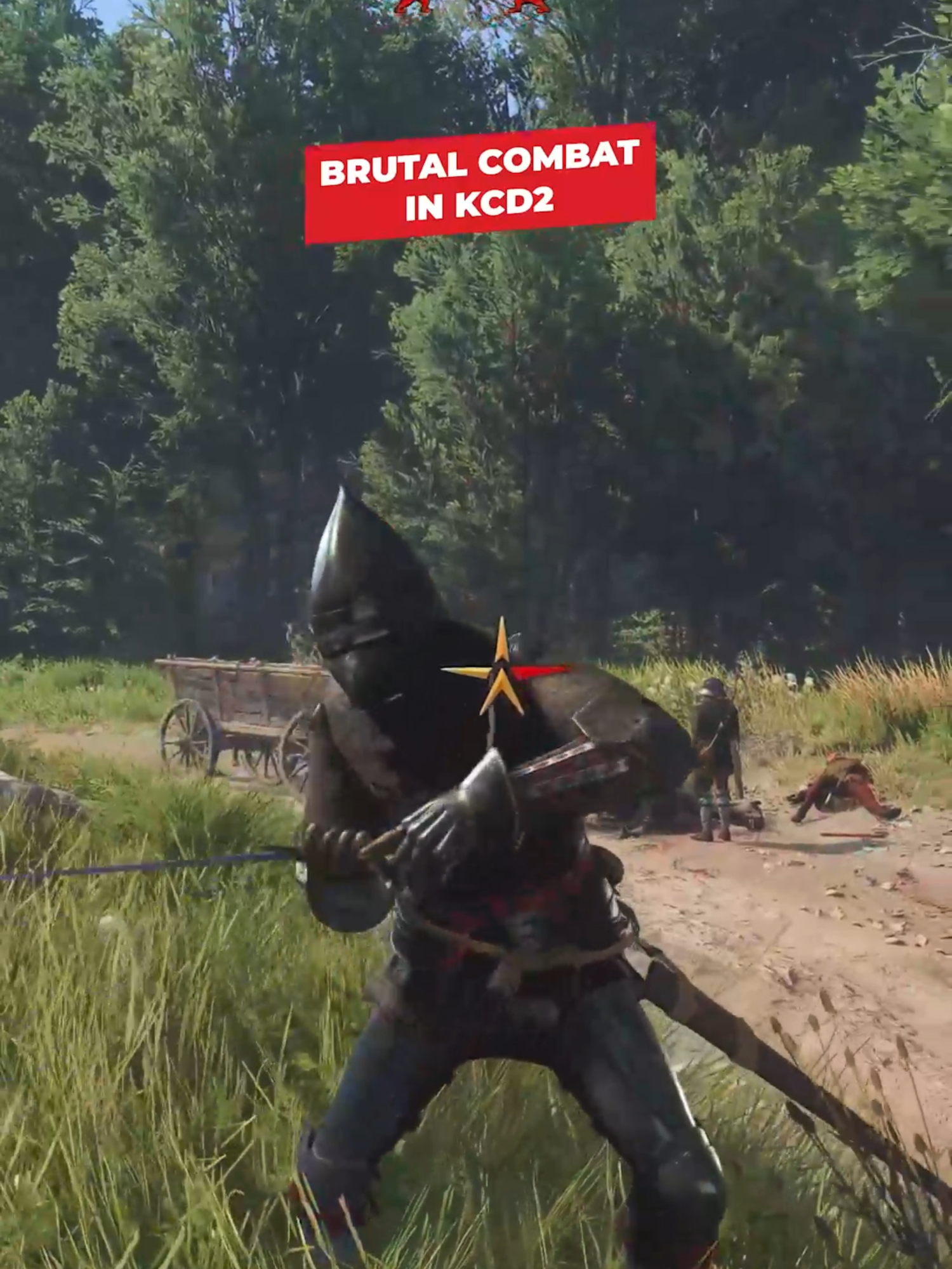 Brutal combat in Kingdom Come: Deliverance 2 - Check out the full video: https://youtu.be/ihkHdlYtpWQ #kcd2 #kingdomcomedeliverance #kingdomcomedeliverance2 #warhorsestudios #pcgaming #pcgamer #GamingOnTikTok