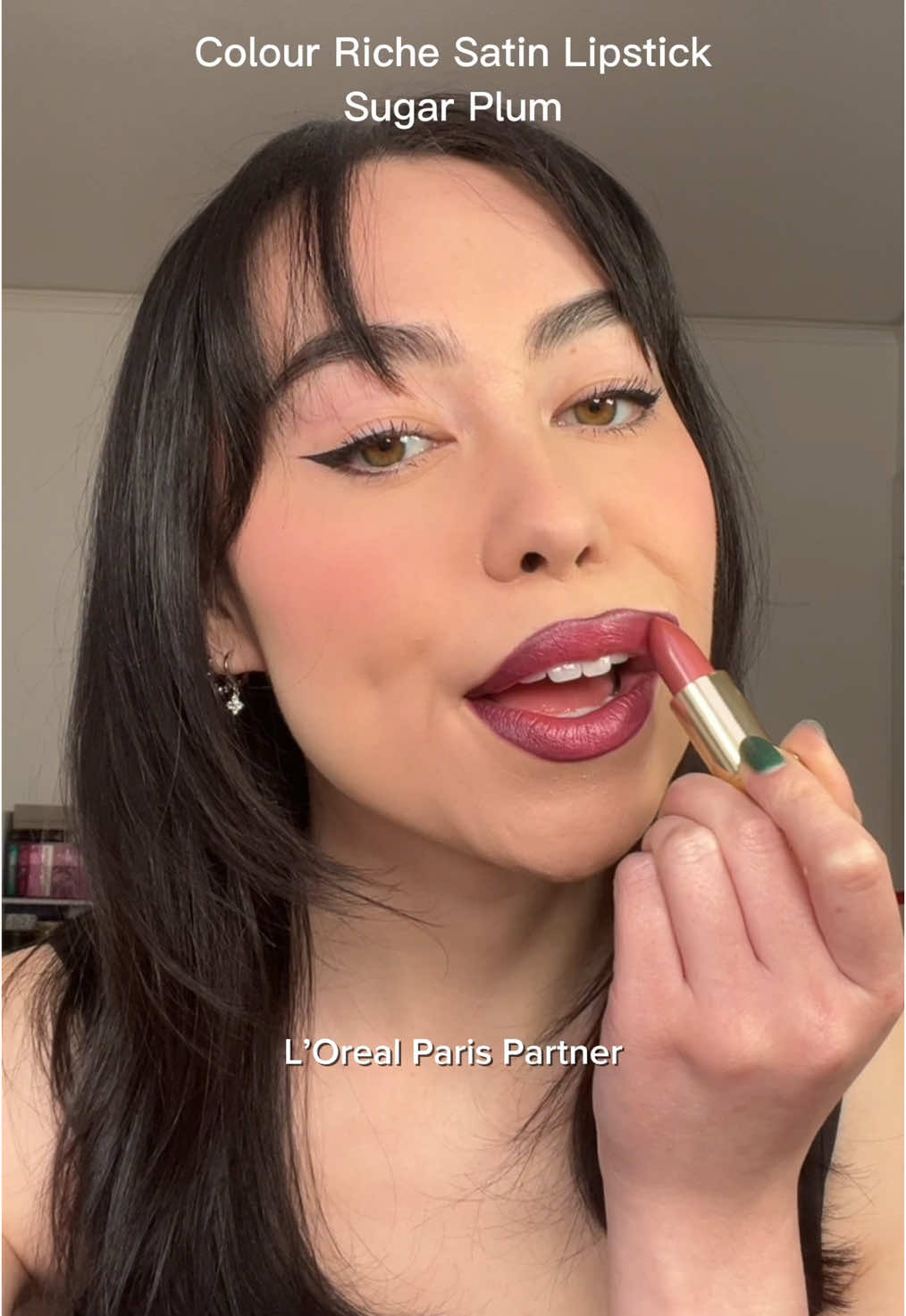 @loréal paris usa AI Beauty Genius picks my lip combo!! This can actually be such a big help when it comes to finding the right shades (and avoiding the wrong shades) when buying makeup online. What do you think? Find your shades on BeautyGenius.com and lmk what lip combo you get!! #LorealParisPartner #BeautyGenius Lip Liner “Curiosity Killed The Matte” Lipstick “Sugar Plum”