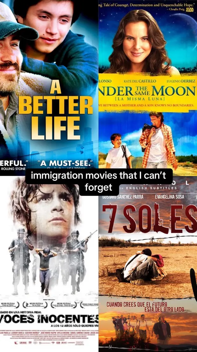 Las películas más tristes .. #inmigrantes  ##immigration##movierecommendation##mexicana##peliculasrecomendadas