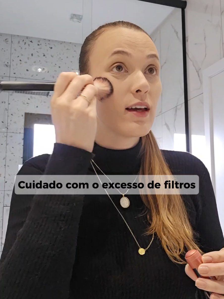 um alerta de uma ex viciada em filtros 🫠 cuidado com a distorção de imagem!