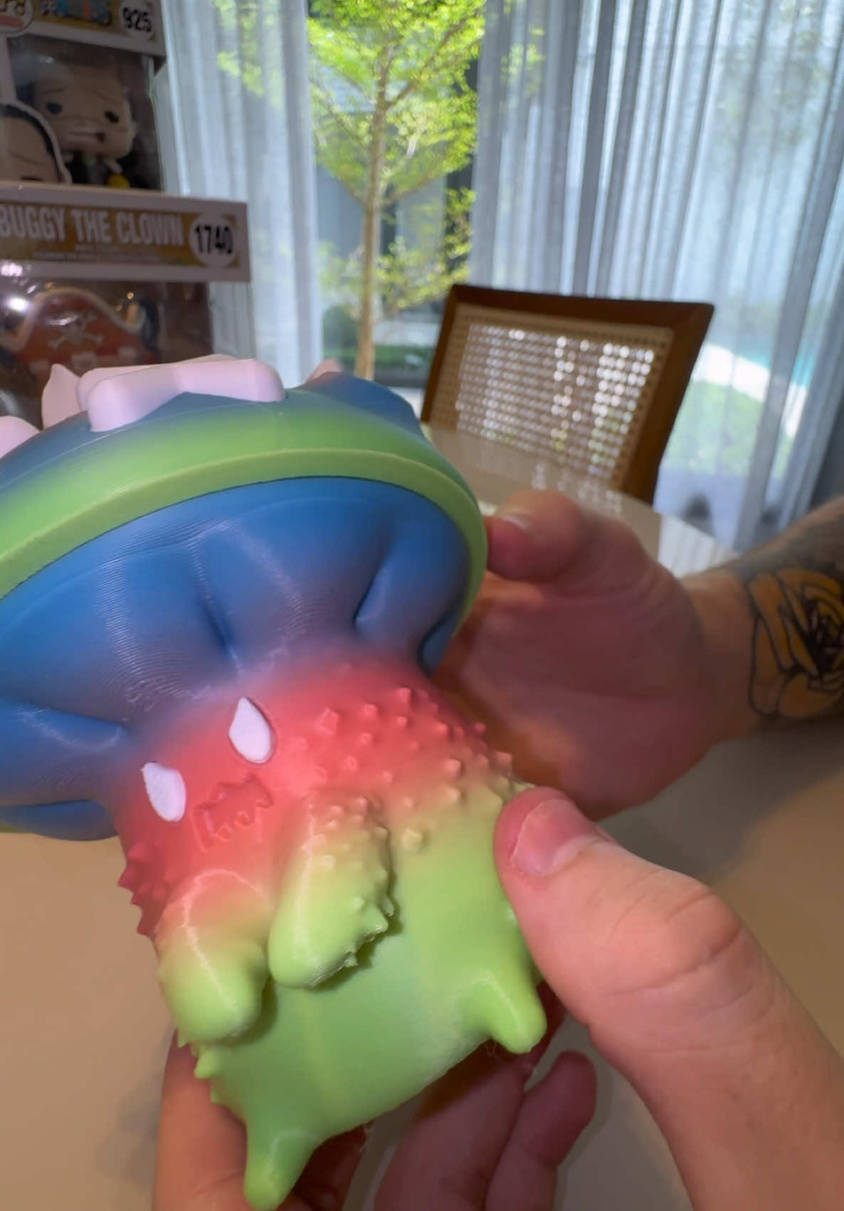 O que acharam desse boneco? #gabe #gabepeixe #loud #impressora3d #3d 