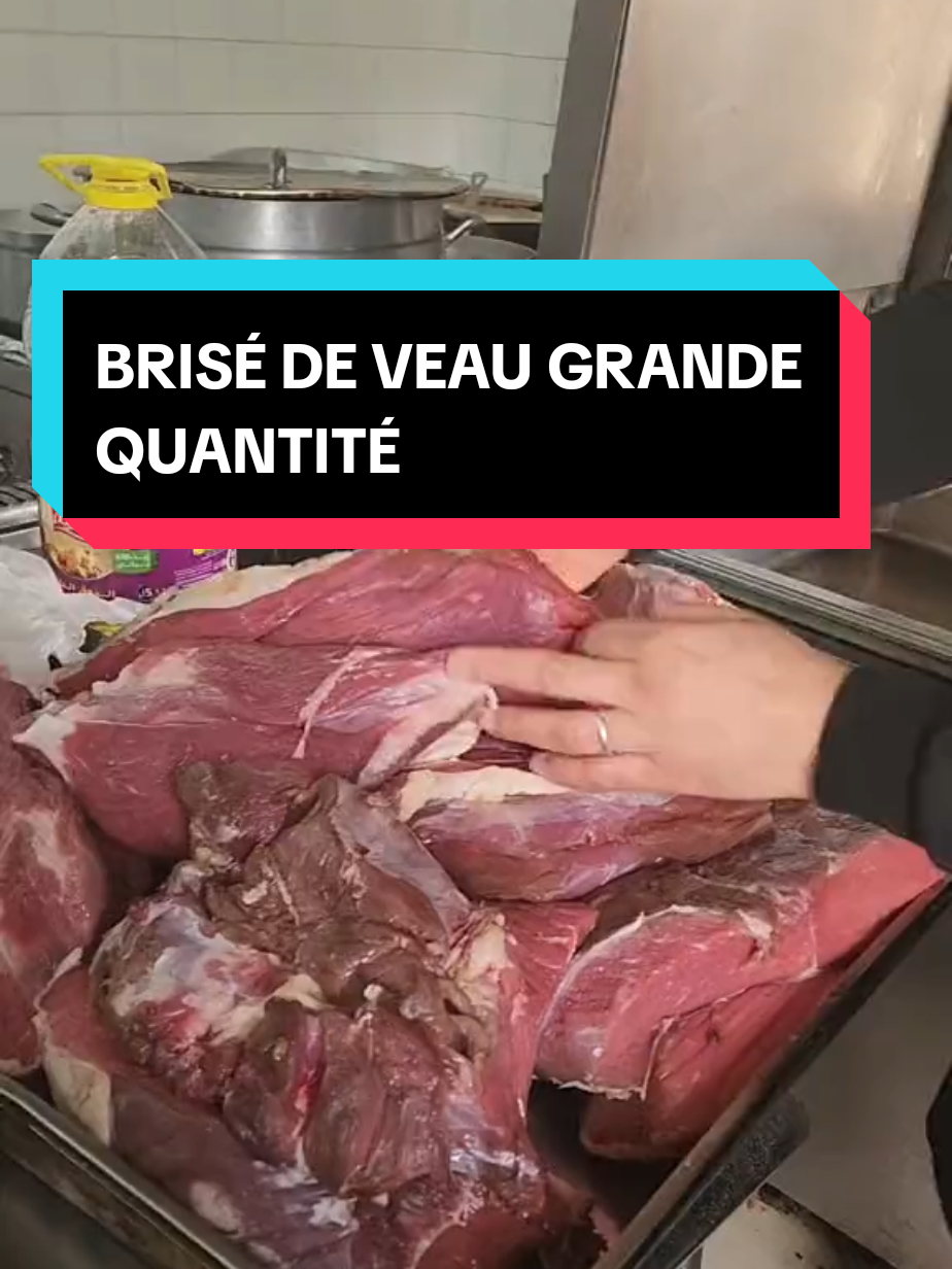 BRISÉ DE VEAU GRANDE QUANTITÉ #fo #cuisine #chef #della #cuisinetraditionnelle #cuisinefacile 