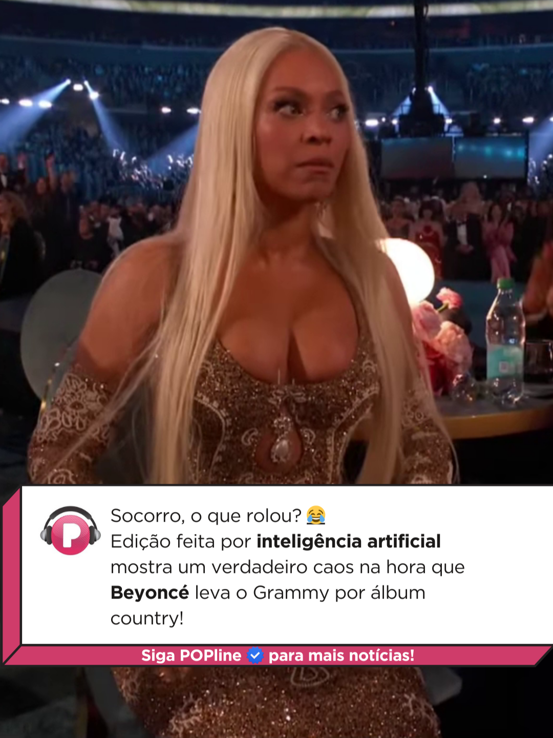 Imagine só o Grammy ser invadido por cavalos e por cowboys revoltados? E a Chappell Roan que virou uma bruxa? 😂 Este vídeo está hilário! 📹 @thereiruinedit