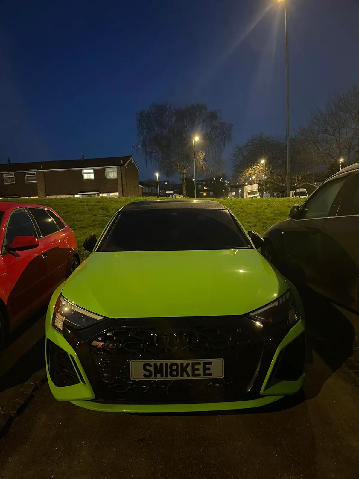 #dontletthisflop #fyp #allcarsinluton #fypviral #snxmzu #luton #goviral #viral #audi #rs3  #rs3mybrudaaa #green #smoke 