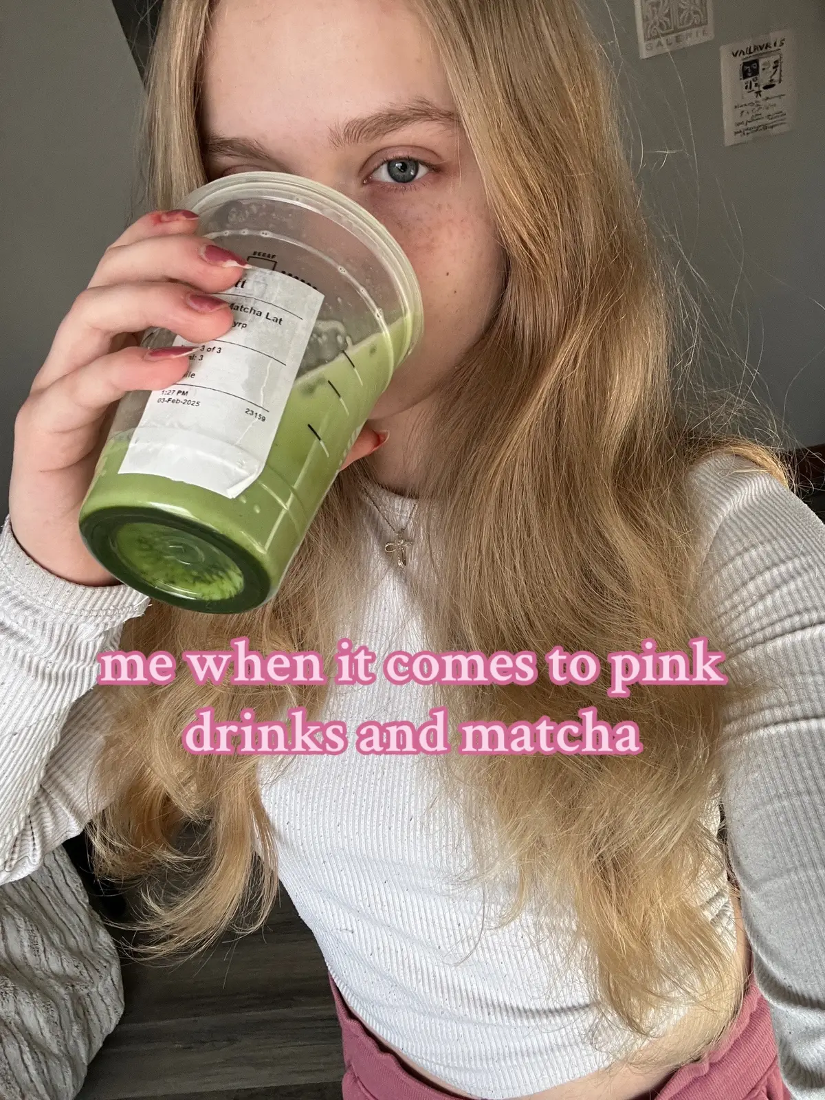 the best drinks to ever exist #pinkdrink #matcha 