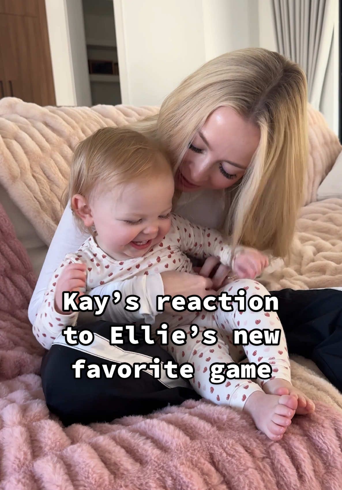 Not Ellie telling us bye 👋🏼 at the end! 😂 backstory ::: Ellie has been growing up so fast and has learned so many things! She is walking pretty good now, and is so close to saying more words! 😊 it’s so fun watching her grow and learn, and also play so many fun games with her! She has been such a cuddle bug recently, and while we cuddle, sometimes we play the piggy game! 😂 She always sits so calmly and giggles when we play. It always seems like she’s thinking, but enjoying the game at the same time! 😂 i love seeing all of these new games that Ellie learns and loves! #kayandtayofficial #couples #relationships #pregnant #postpartum 