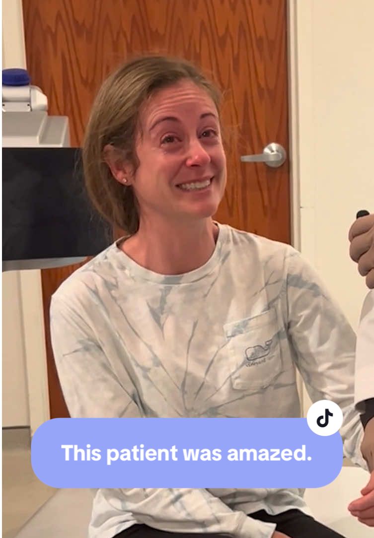 This patient was amazed. Begin your LASIK journey today.  #LASIK #LASIKDoctor #LASIKPLUS #LasikVisionInstitute #TLCLasik #TLCLaserEyeCenter #HowMuchIsLASIK #LASIKEyeSurgeryCost #LasikEyeSurgery #LASIKEye #LASIKEyeCosts #LASIKEyeCorrection #LASIKNearMe #LASIKEyeSurgeryNearMe #LASIKeye #PRK #LASIKvsPRK #VisionCorrection #Vision #Doctor #DoctorsofTikTok #EyeSurgery #EyeSurgeon #Eyes #Glasses #Contacts #Astigmatism #Patient #Journey 