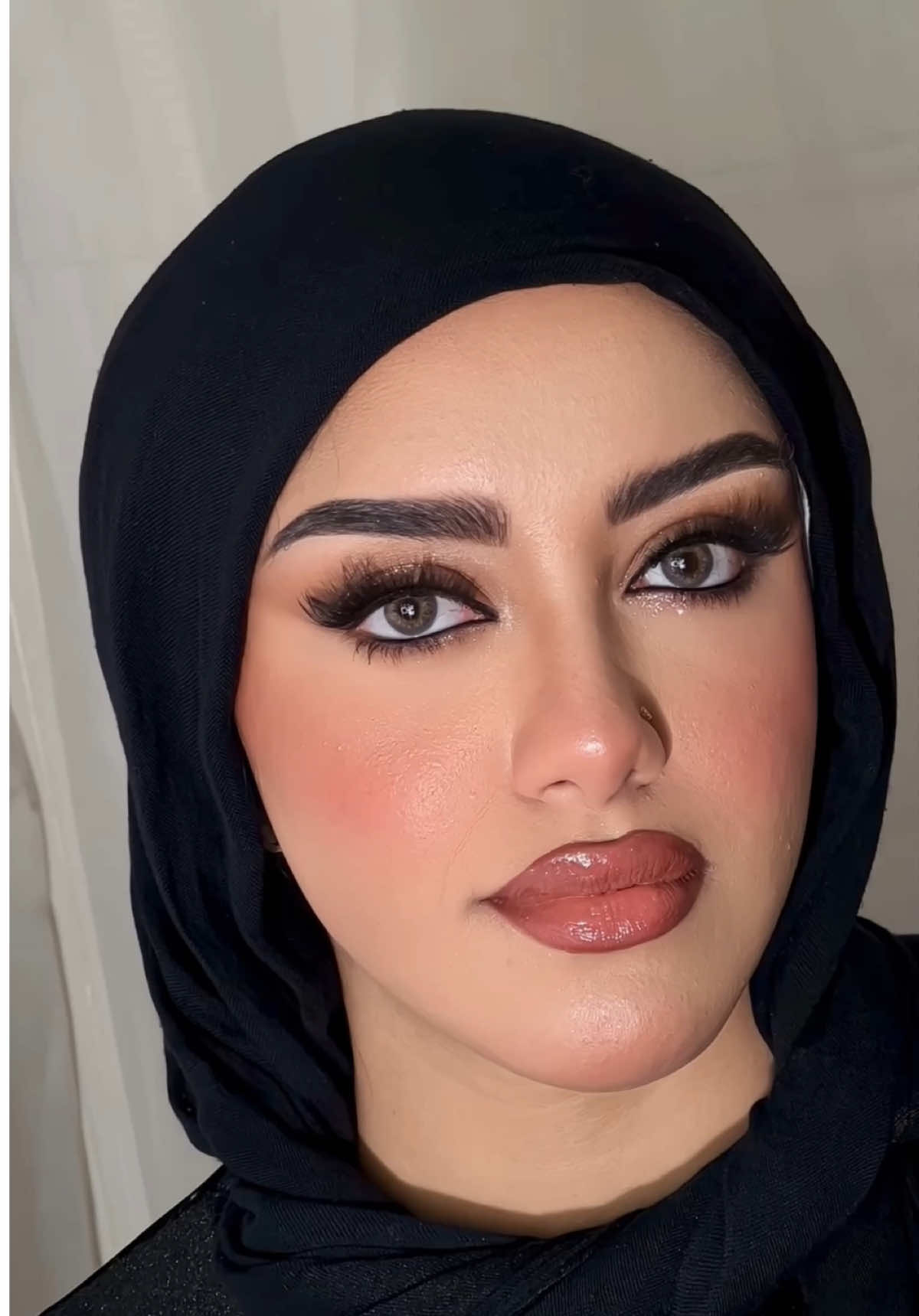 @Sajeda makeup تتوريال احلا ميكب اتحطلي في حياتي 😍😍 part 1