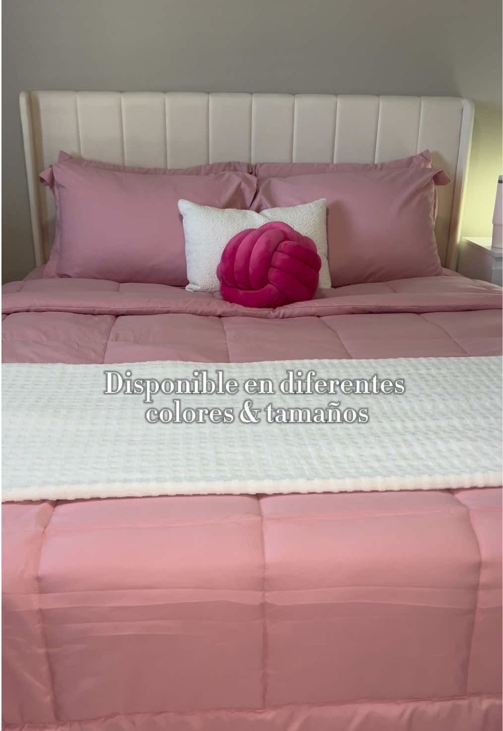 El rosa perfecto 🥹🎀🩰 #pinkroom #bedding #roomdecor #girlytok #girlythings #cuarto #habitacion #juegodeedredon #cobijas #cama #bed #decoraciondeinteriores #ttshop 