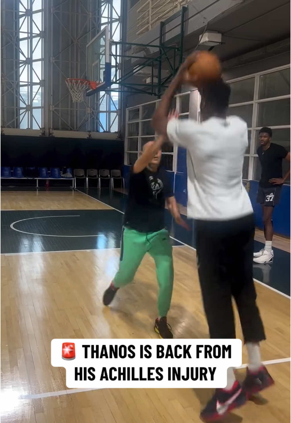 What team should sign Thanasis?! 😤💯 (Via @ThanasiAntetokounmpo)  #NBA #nbabasketball #nbabasketball 