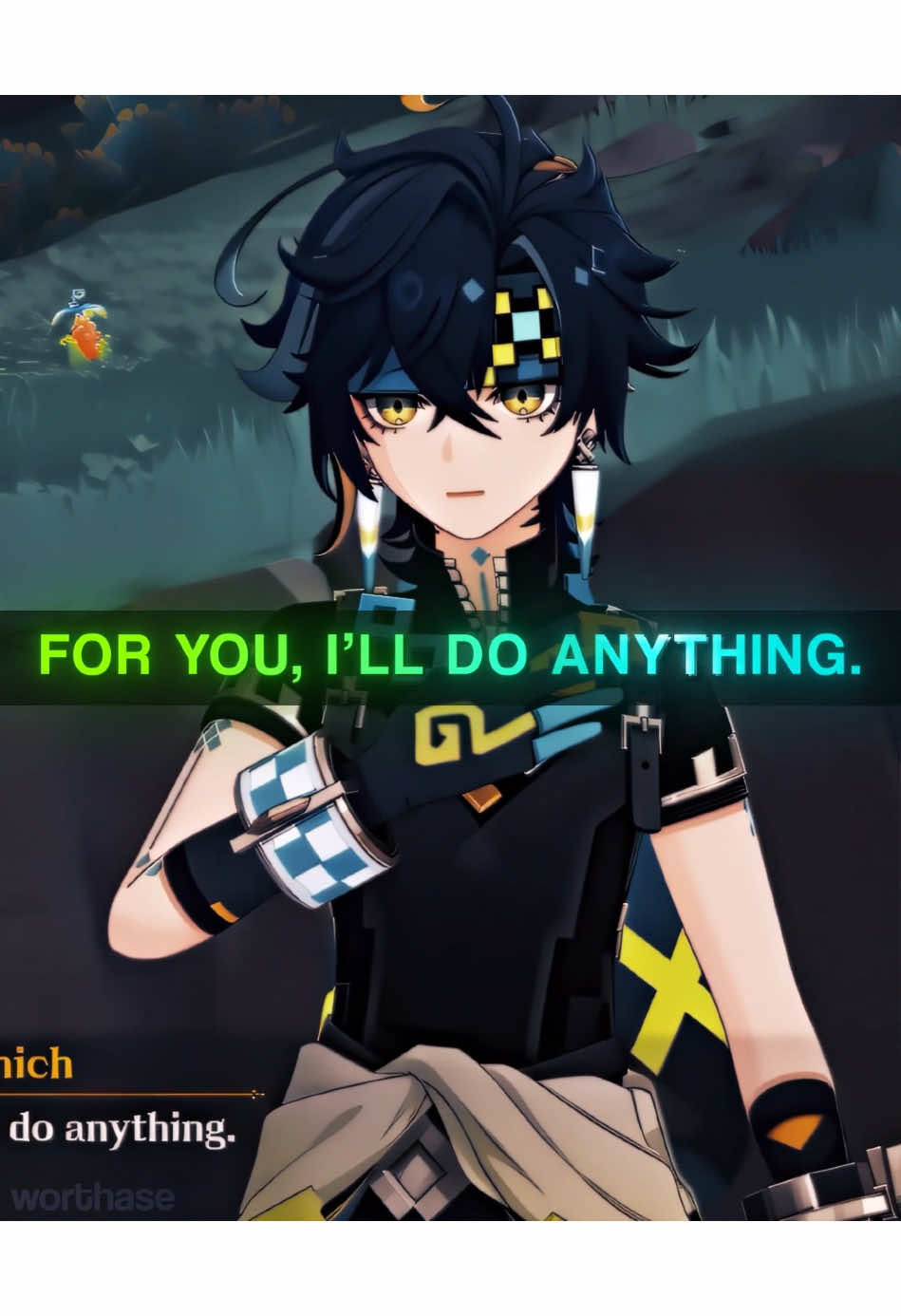 #KINICH || he’ll do anything guys… 🤫 💚 || #GenshinImpact #genshinimpactedit #kinichedit #edit #game #hoyoverse #hoyocreators #standwithmavuika #genshinclip 