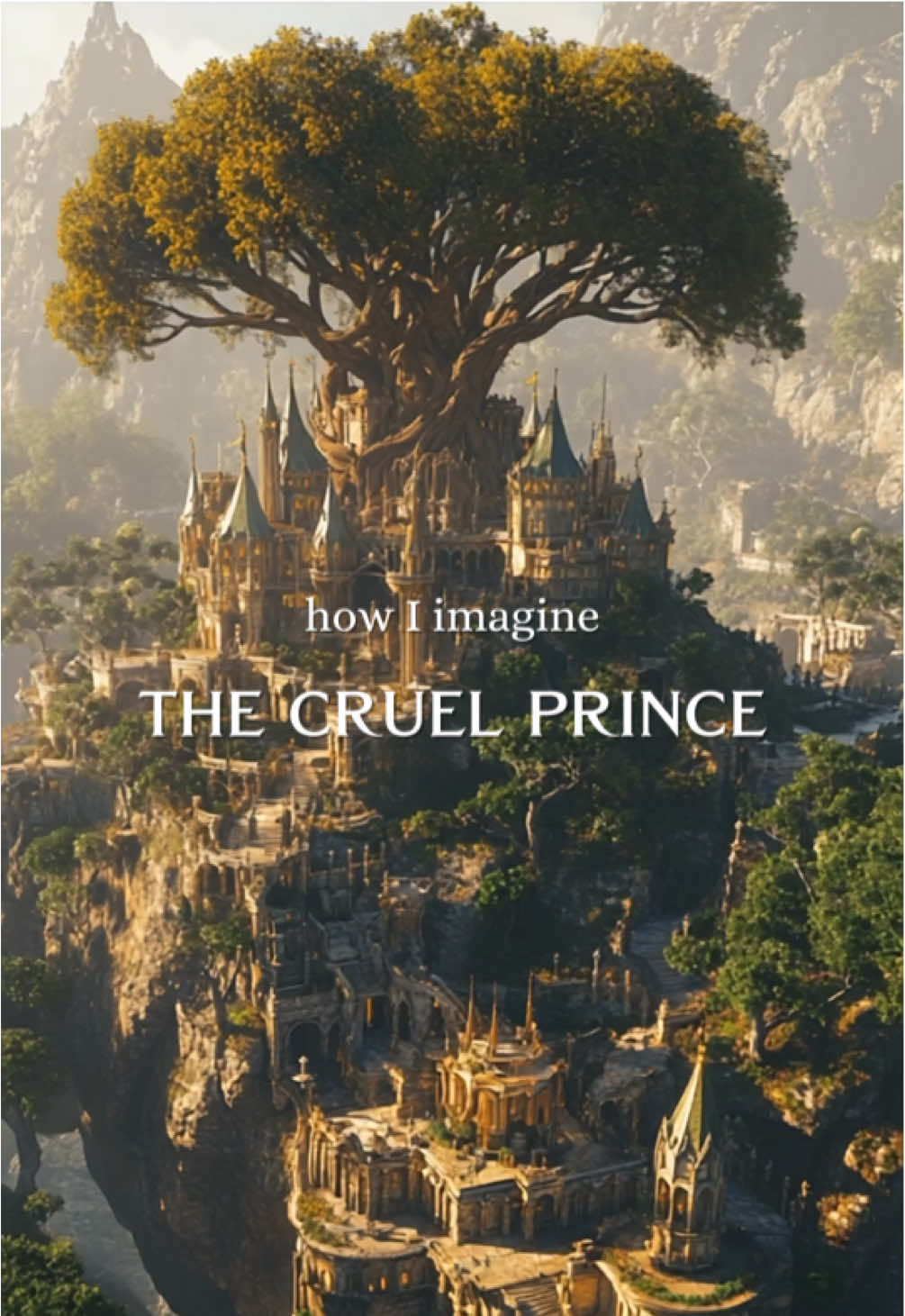 Worlds Imagined: The Cruel Prince What book do you want to see next? 📚✨ . . . #BookTok #cruelprince #thecruelprince #hollyblack #acotar #bookstagram #bookish #books #fantasybooks #fantasybooktok #bookworm #fae #cardangreenbriar #judeduarte #thewickedking #queenofnothing 