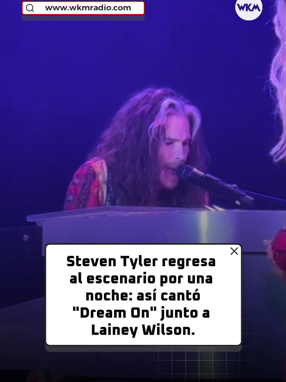 🤘Steven Tyler regresó al escenario tras la prematura despedida de Aerosmith en la gala benéfica 