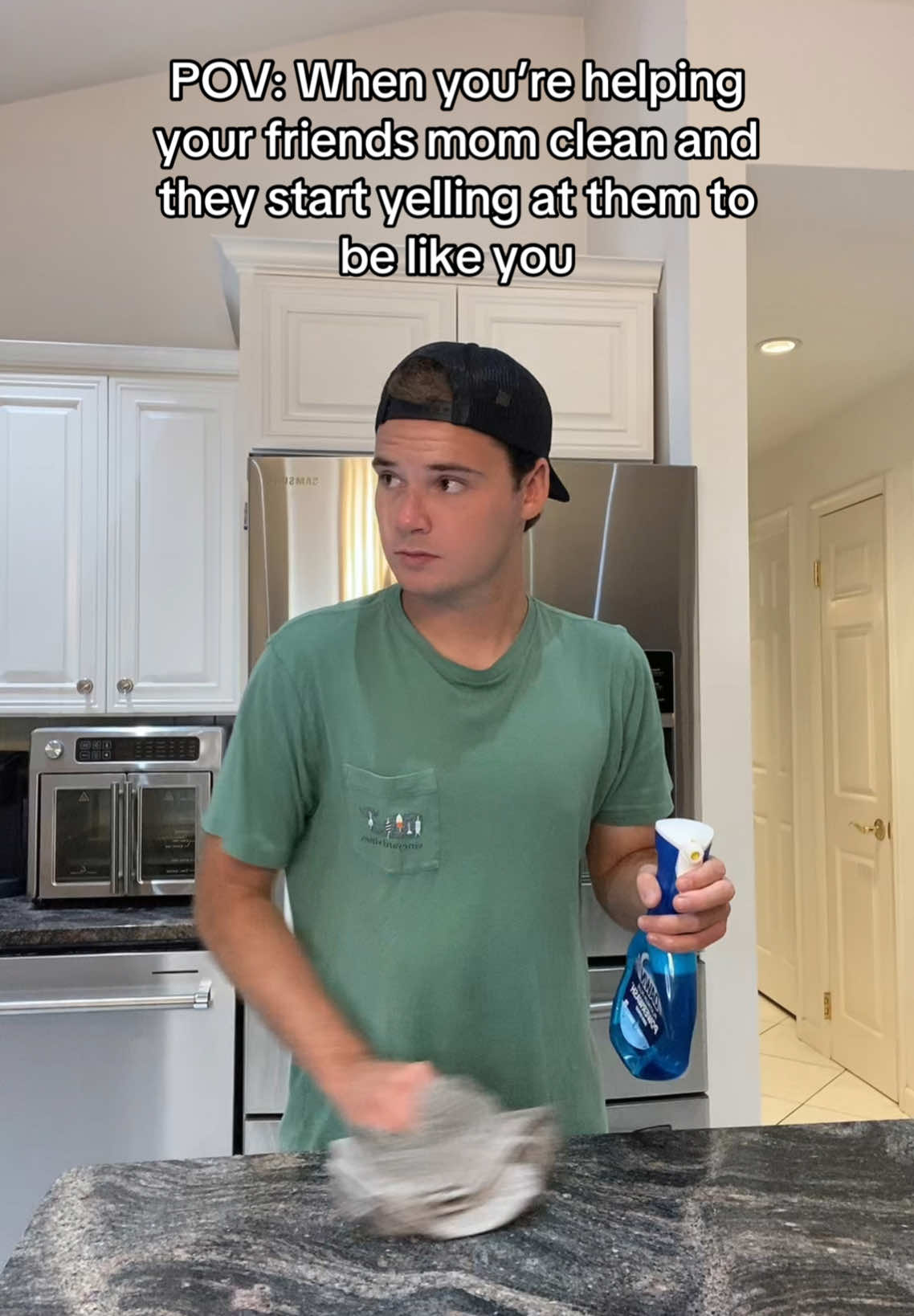 I be cleaning everywhere else but my own house. #mom #friends #relatable #viral #foryou #fyp 