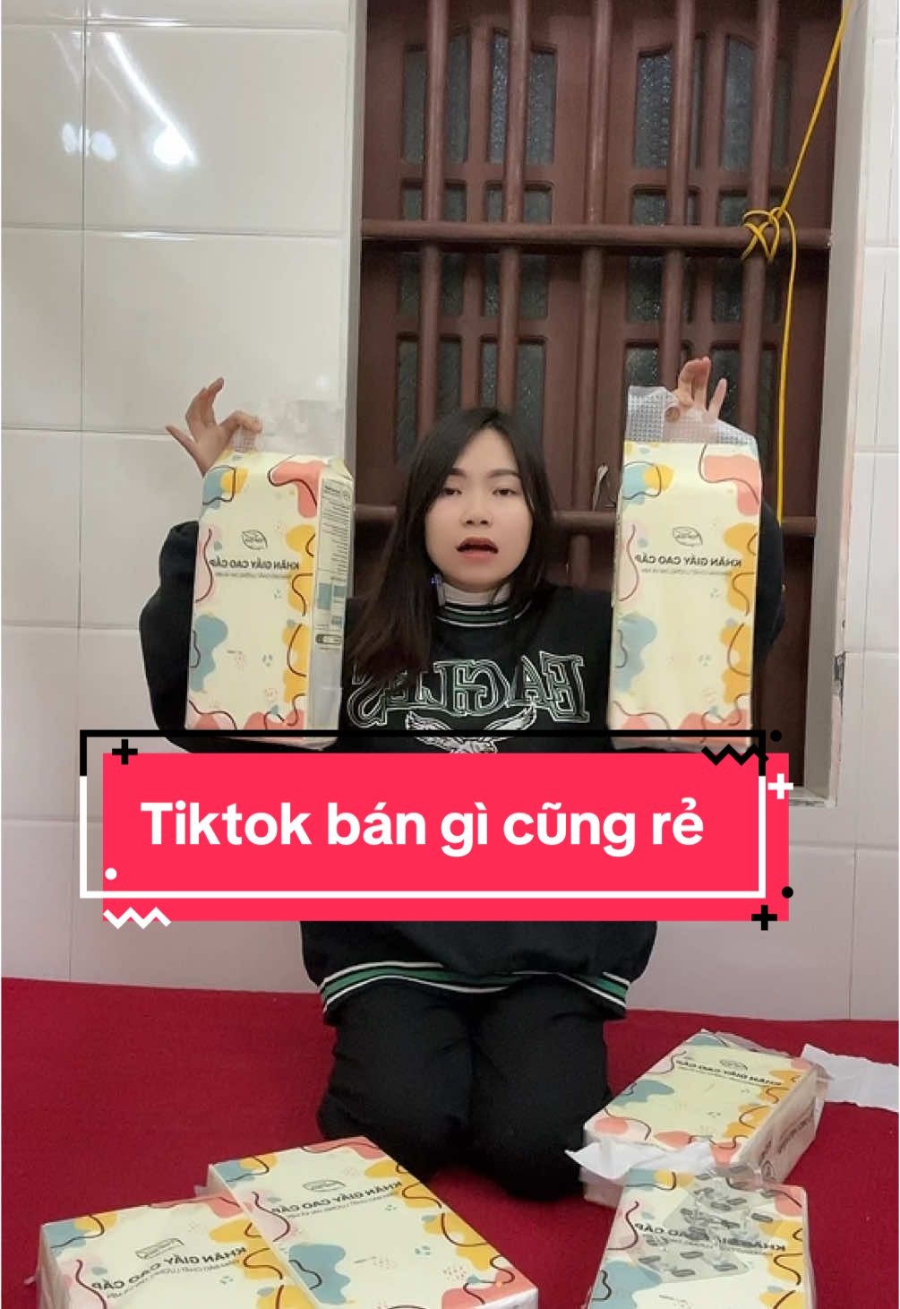 Tiktok bán gì cũng rẻ! Combo 6 bịch giấy topgia giá chỉ hơn 100k còn được miễn ship #topgia #giayruttreotuong #giayrut #tiemnhagau999 