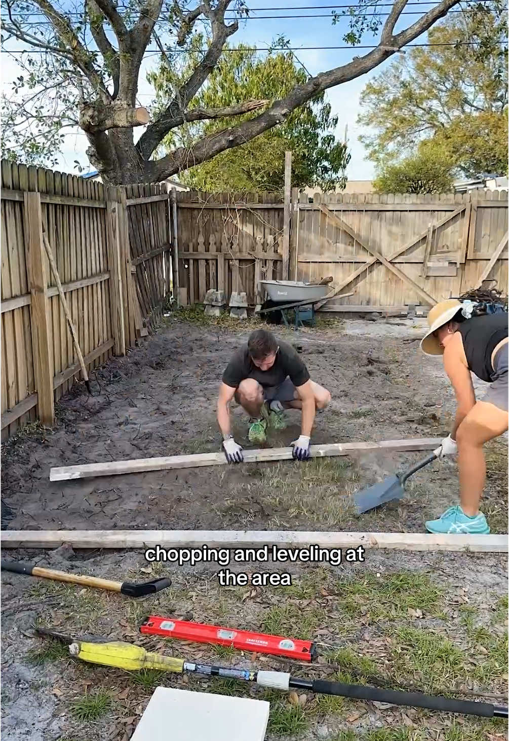 yardwork means work until you say “ok that’s good enough” 😆  #DIYProject #BackyardMakeover #ShedBuild #HomeRenovation #OutdoorLiving #BeforeAndAfter #HomeImprovement #DIYTips #TimeLapseVideo #WeekendProject #LandscapingIdeas #SatisfyingWork #DIYCommunity #RenovationJourney #BudgetDIY #SmallSpaceSolutions #YardTransformation #HandmadeHome #DiggingHoles #ShedLife