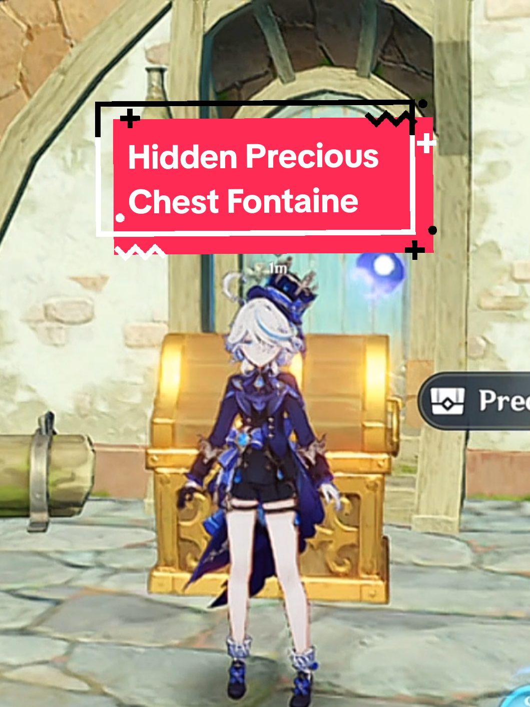 Hidden Precious Chest Fontaine  #GenshinImpact  #hiddenchest  #preciouschest  #fontaine  #furina 