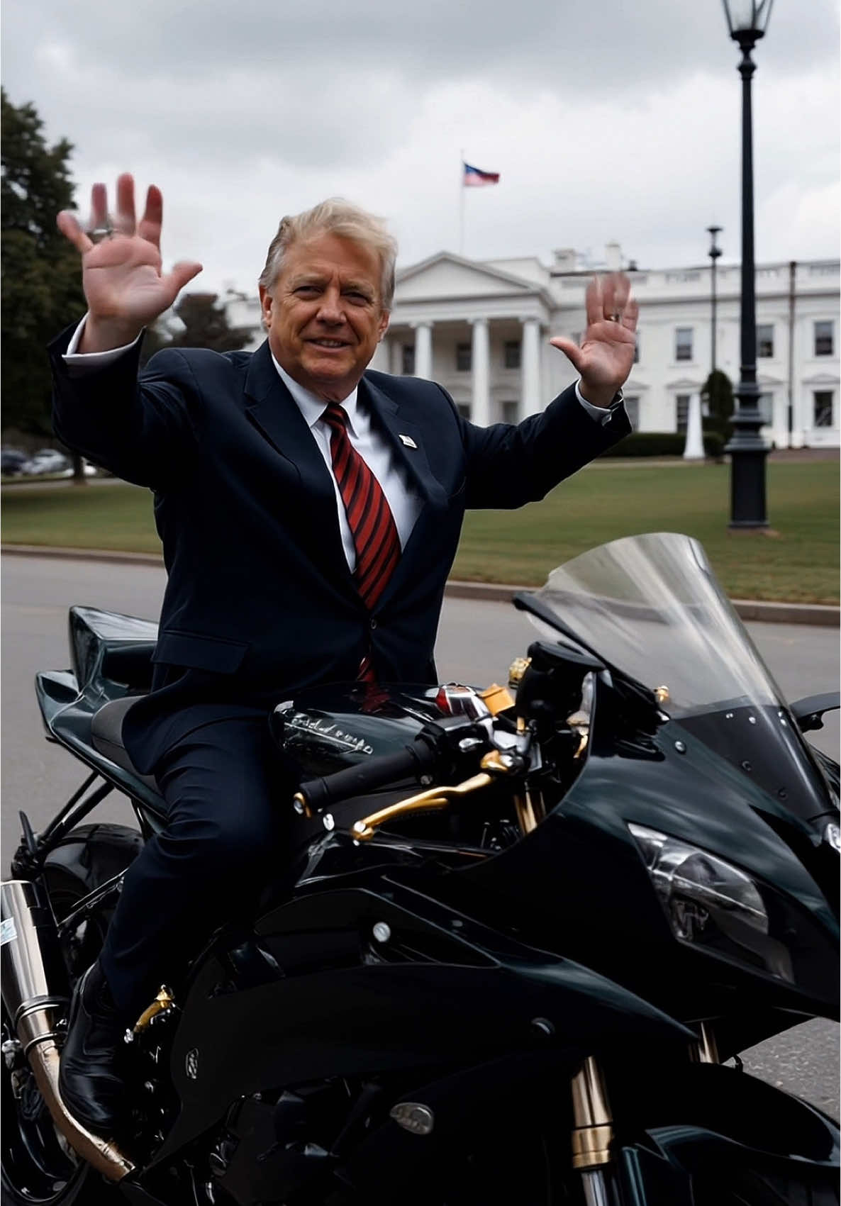 trump loves the r6 #foru #fyp #bike