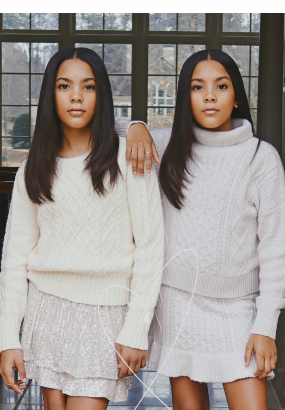 Two looks, one vibe—iconic. 🔥 Which fit is your fave? ⬇️ #mcclurefamily #family #trend #mccluretwins #twins #Siblings 