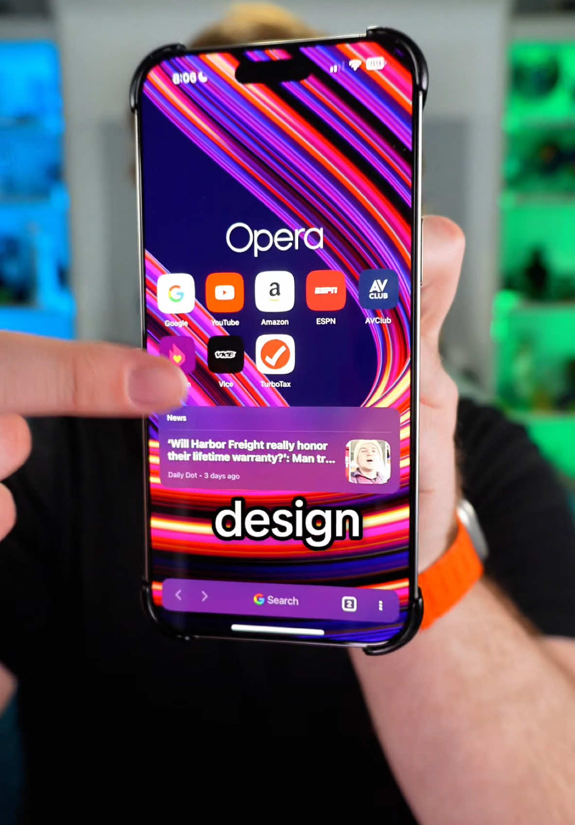 Switch to Opera for a smoother, faster browsing experience! It's like your iPhone got an upgrade overnight. #OperaBrowser #iPhone #SpeedyBrowsing #TechTips #Tech #Gadget #ad 