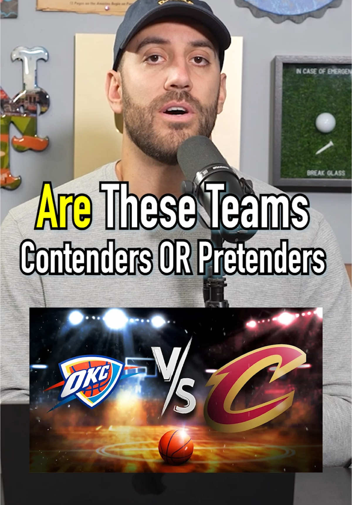 ARE THESE TEAMS CONTENDERS OR PRETENDERS! Do You Agree? #fyp #NBA #basketball #knicks #bucks #thunder