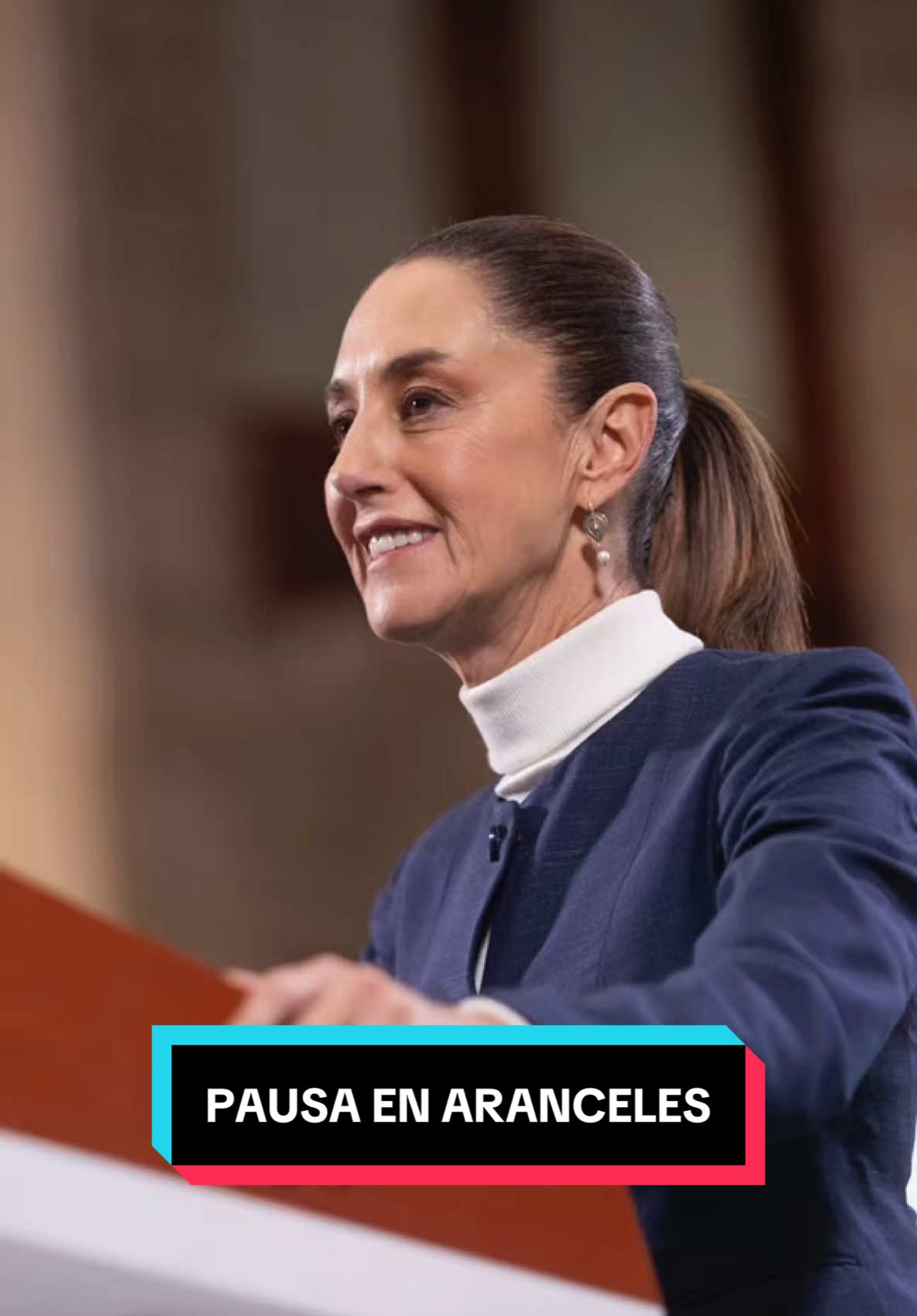 Acordamos con Estados Unidos una pausa en la definición de aranceles y abrir mesas de trabajo en seguridad y comercio, además de la que ya existe en materia de migración. Coordinación en el marco del respeto a las soberanías. #fyp #méxico #estadosunidos #claudiasheinbaum #presidenta 