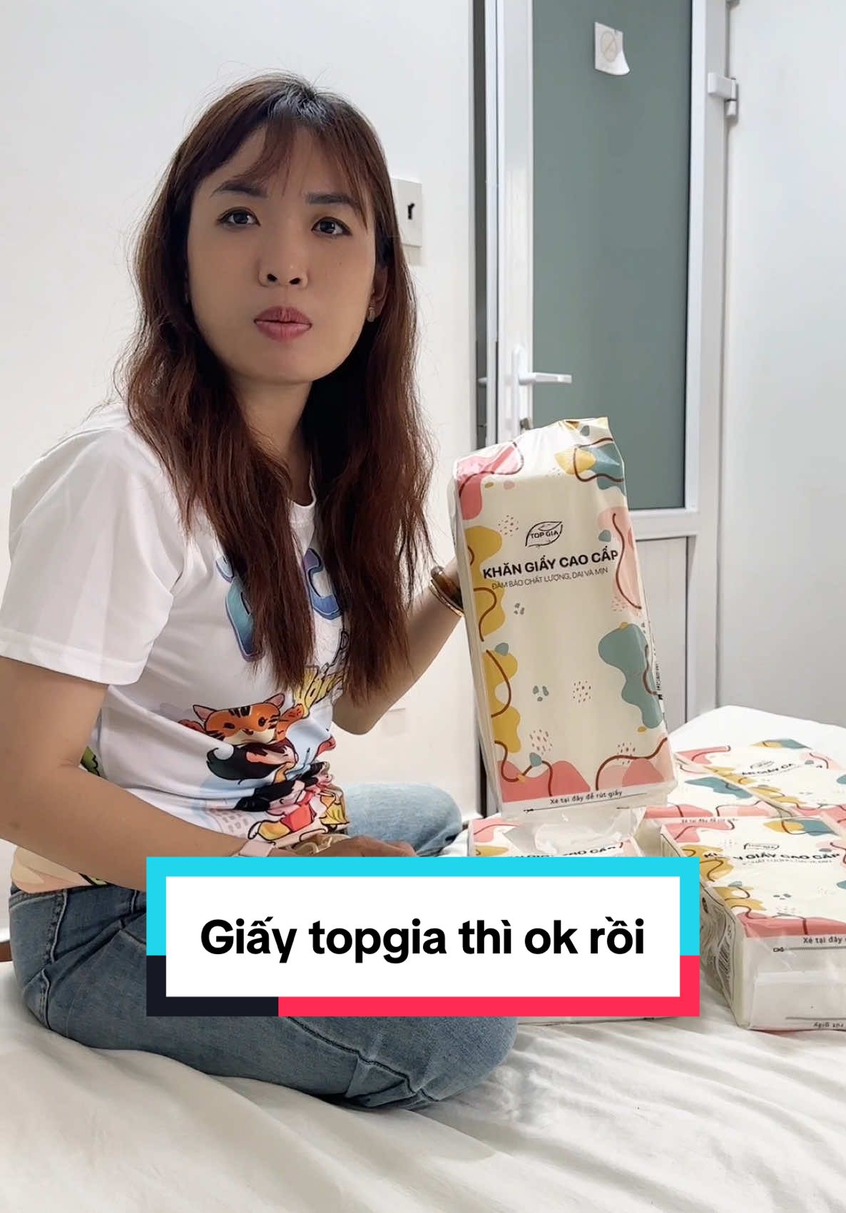 Khăn giấy Topgia thì ok rồi nè #thaoday #thaovu2511 #khangiay #khangiaytreotuong #khangiaytopgia #topgia 