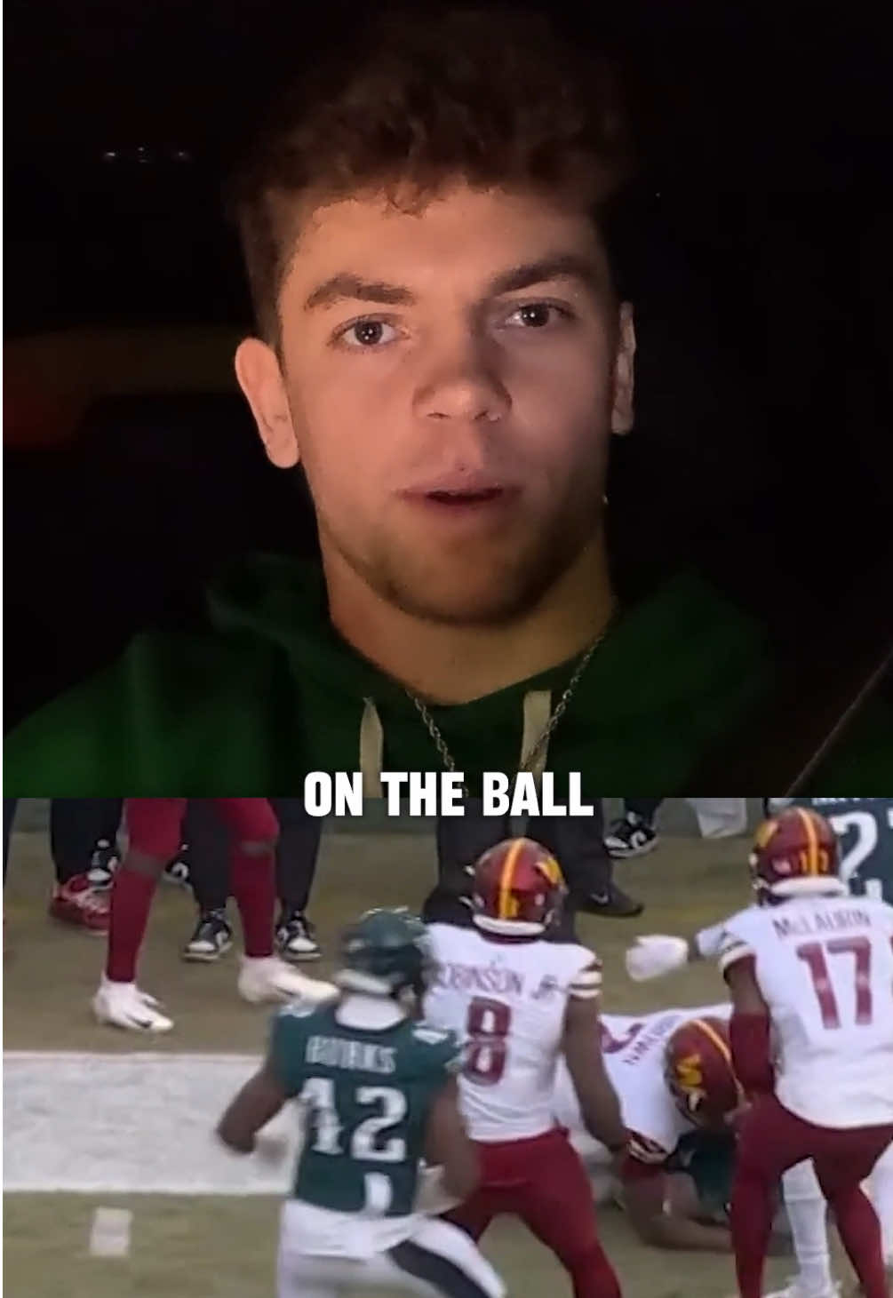 How the Eagles force turnovers 👀🔥 #eagles #cooperdejean #reedblankenship #philadelphiaeagles #SuperBowl #rearview