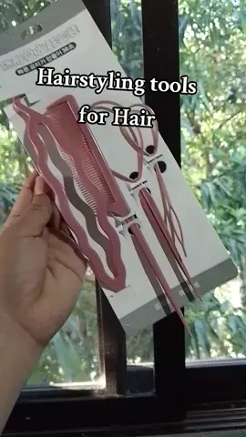 Hairstyling tools set for hair.. Ganda nito kung mahilig Kang mag ayos Ng buhok Ng anak mo..maganda may ganito ka.. #hairstylingtoolsset  #4piecesstylingtools 