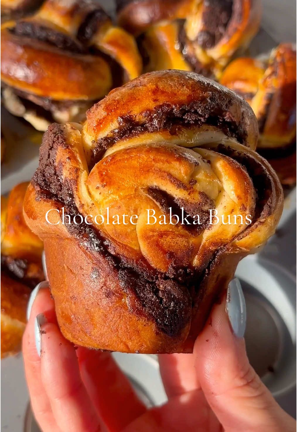 CHOCOLATE BABKA BUNS! 🍫🍞 Recipe below!  These easy chocolate babka buns are a delightful twist on a classic babka, featuring soft, fluffy dough swirled with rich, gooey chocolate. Perfect for breakfast, dessert, or an indulgent snack, these buns are simple to make and irresistibly delicious! INGREDIENTS: Babka Dough: * 2 cups lukewarm whole milk * ½ cup unsalted butter melted * 5½ cup all-purpose flour * ½ cup granulated sugar * 1 tbsp dry active yeast * ½ tsp salt Chocolate Filling: * 8 tbsp unsalted butter * ½ cup semi-sweet chocolate chips * ⅓ cup granulated sugar * 3 tbsp cocoa powder * ½ tsp cinnamon powder Simple Syrup: * ½ cup warm water * ¼ cup granulated sugar Detailed instructions and PRINTABLE recipe can be found at Highkeitasty.com (can be found in my bio)! ☺️   #babka #babkabread #sweetbread #chocolatebread #chocolatebabka #bakingathome #easybreakfast #sweetbreakfast #breakfastideas #chocolatedessert #dessertbread #homemadedessert #pastrylove