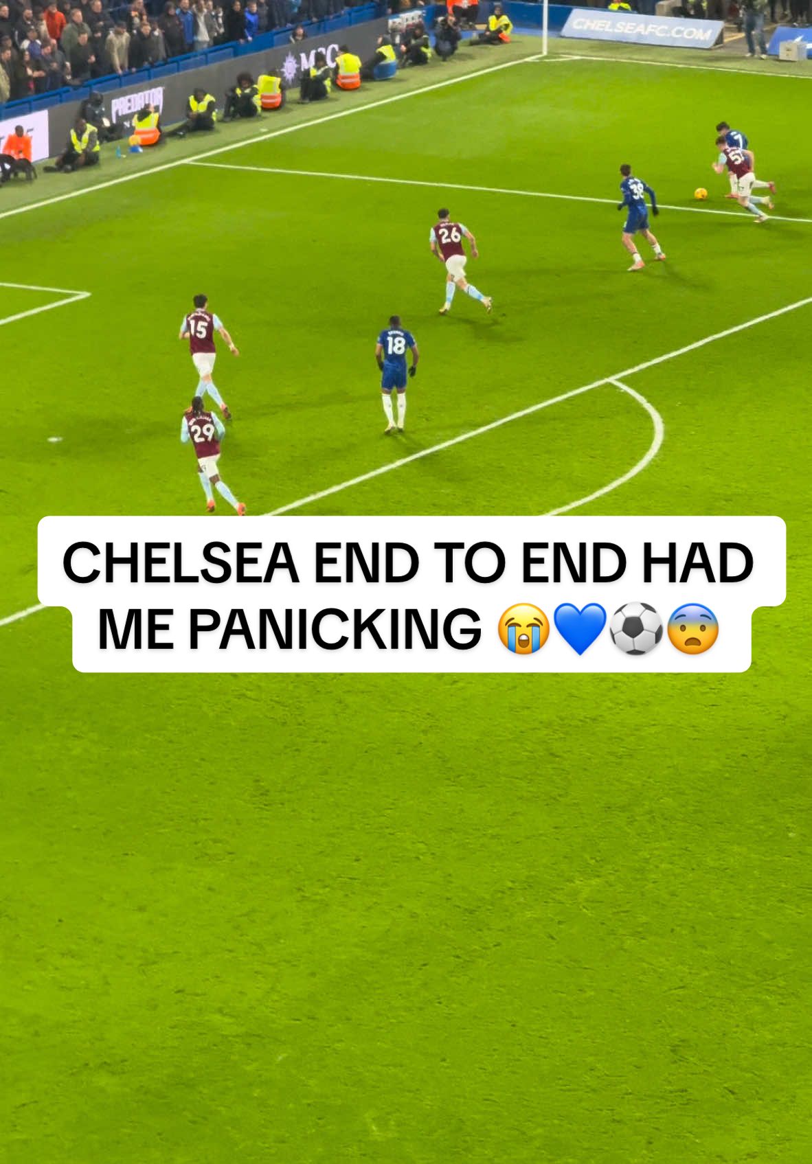 This was a crazy moment 🤣 #ChesleaFC #CFC #Chelseafans #palmer #colepalmer #neto #football #footballtiktok #funny #PremierLeague #westham 