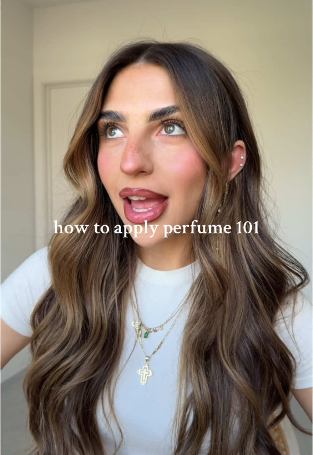 how to apply perfume 101 with @Clean Beauty Collective available at @sephora #whippedcherry #sephora #perfumetok #cleanpartner 