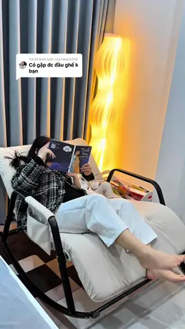 Trả lời @meso2018 ghế bập bênh phiên bản cải tiến nè, bà nào thích gập chân và phần đầu thì tham khảo em này nha. Nằm siêu mê #mebimsua #mebau #mebemini #ghebapbenh #ghebapbenhthugian 