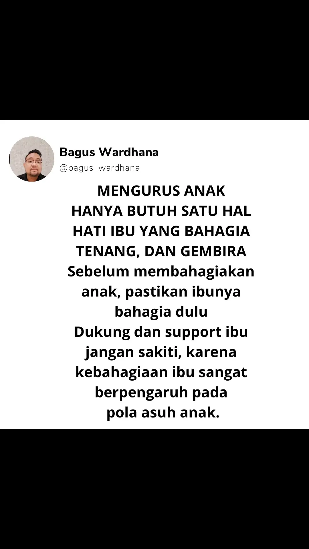 Terkesan sepele..tapi ternyata tak kalah penting☺️#quotes #baguswardhana #motivasi #katakata #suami #istri #sadstory #irt #suamiistri #sad #rumahtangga #fyp #prime #xyzbca 