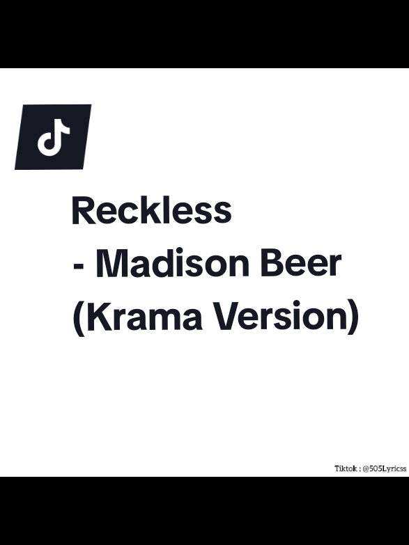 Reckless - Madison Beer Requestan Dari Wak Badut, Terima kasih atas dukungan dan donasinya 💕 #CapCut  #foryoupagee #english #music #musik #songs #lyrics #jawa #fyp #dangdut #reckless #madison #madisonbeer   #koplo #dangdutkoplo #krama #fypage #fyppppppppppppppppppppppp #foryou