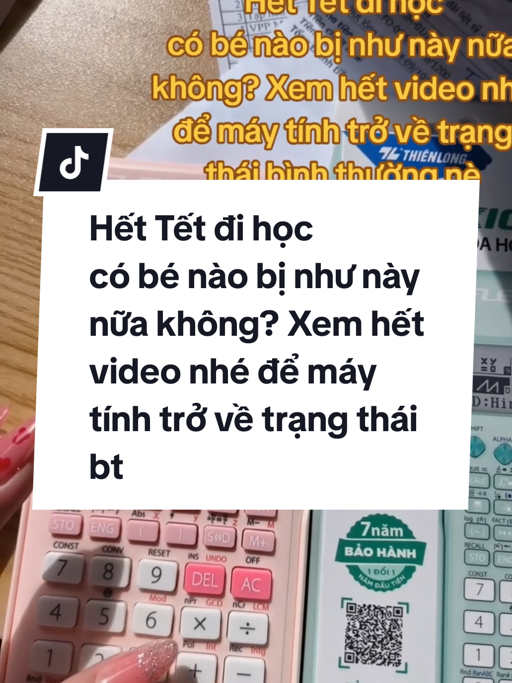 Hết Tết đi học có bé nào bị như này nữa không? Xem hết video nhé để máy tính trở về trạng thái bình thường nè#LearnOnTikTok #backtoschool #xhtiktok #fx799vn #viralvideo #trending #tet2025 #CapCut #learnontiktok #backtoschool 