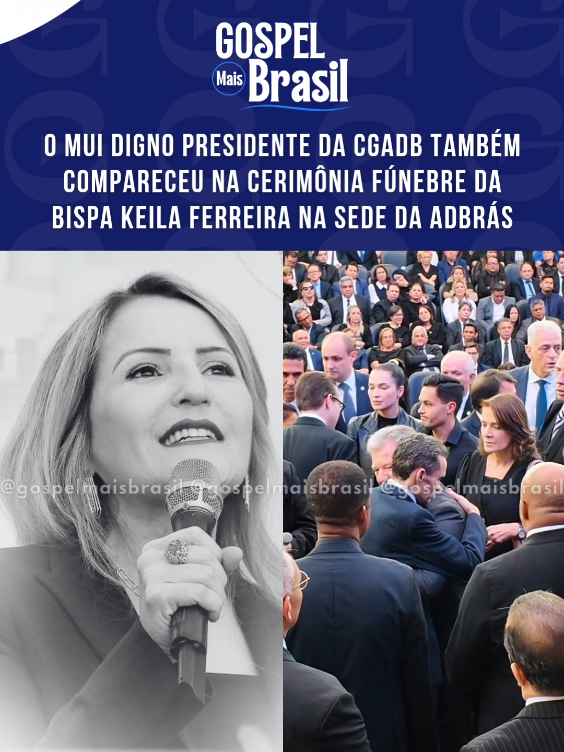 ✅🚨 QUE LINDO! Na noite de hoje, Segunda-feira (03), O Pastor José Wellington Costa Junior, presidente da CGADB, convenção geral das Assembléia de Deus no Brasil, esteve na sede da ADBRÁS acompanhado de sua esposa, irmã @lidiadantascosta e uma comitiva de pastores para manifestar as suas condolências ao mui digno Bispo Samuel Ferreira pelo falecimento da Bispa Keila ferreira. Em suas redes sociais o Pastor José Wellington deixou a seguinte mensagem: 