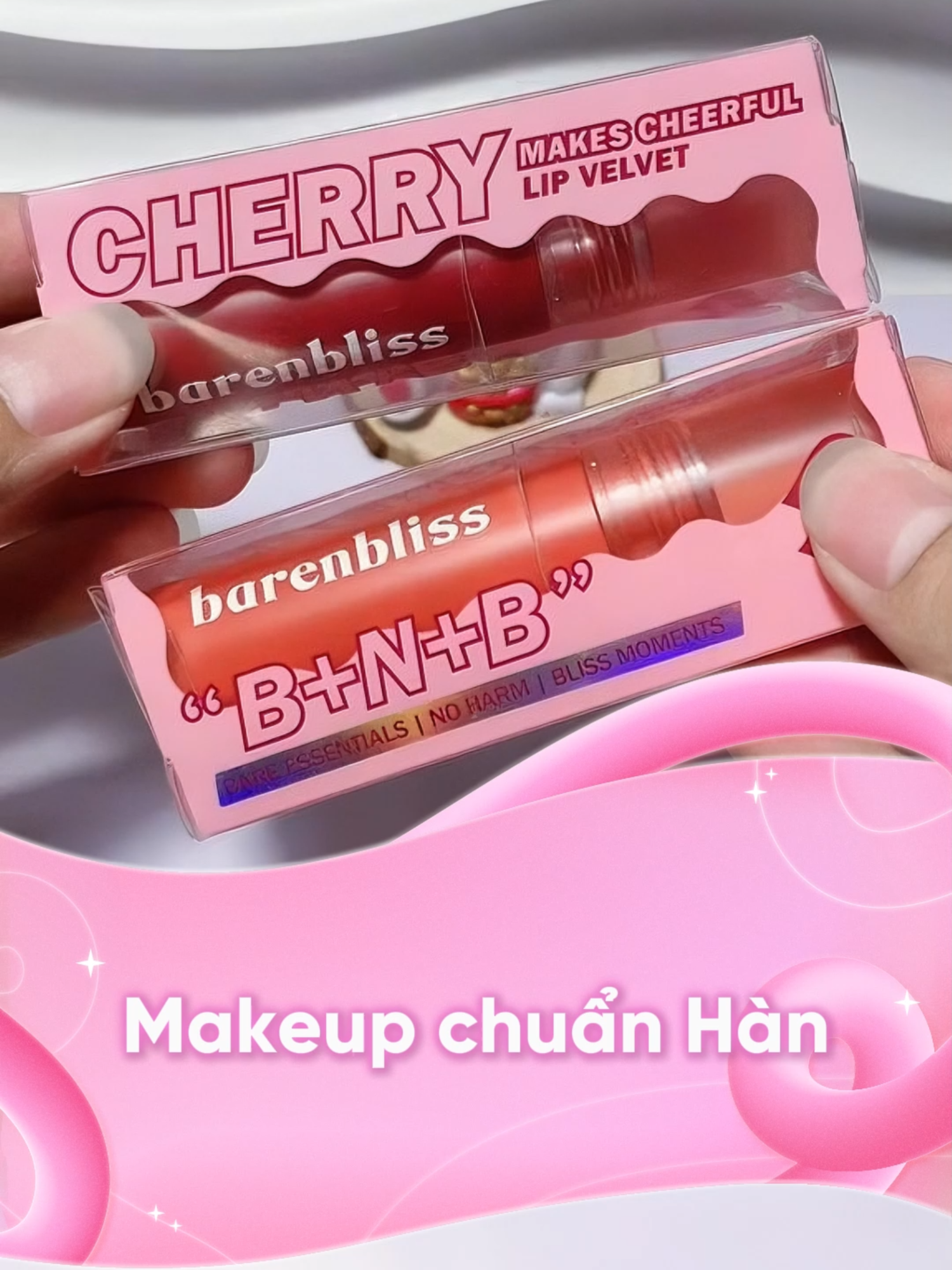 Makeup chuẩn Hàn với bộ son từ nhà #barrenblissVN #Myphamthuanchay #myphamhanquoc #kbeauty #reviewson #swatchson #sonli #son