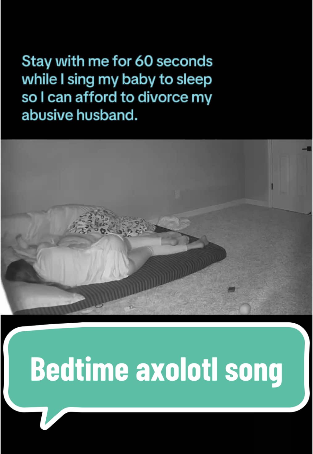 Please stay for 60 seconds so I can afford a divorce lawyer familiar with international law and custody cases. We escaped Korea with nothing and are trying to restart our lives, but he’s threatening to take her from me just to destroy me. TikTok has suppressed three of my videos that have gone viral for no reason. Please watch my other videos if you want to know the full story… you can support us in other ways by visiting the link in my bio. Thank you everyone for your help so far. #narcissisticabuse #narcissist #domesticviolencesurvivor #domesticabuseawareness #domesticabuse #domesticviolenceawareness #custody #lawyer #internationallawyer #divorce #axolotl #lullaby