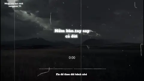 Nắm bàn tay say cả đời #speedsongs #sangpvm_71 #music #nhaclofichill #nhacnaychillphet #nghenhacmoingay #xh 