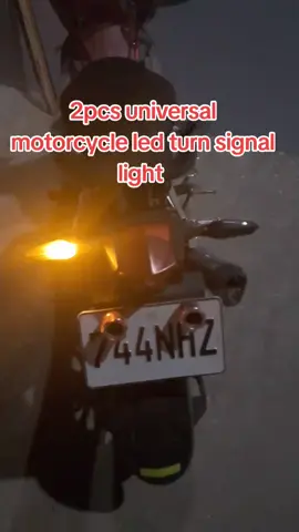2pcs universal motorcycle led turn signal light#linght #motor #signallinght #motorcycle 