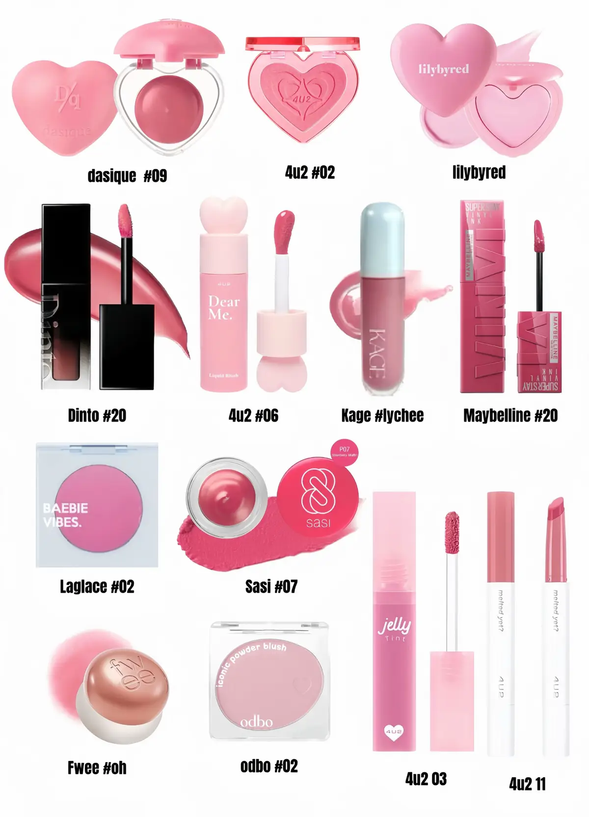 #รีวิวบิวตี้ #makeup #เครื่องสำอาง #beauty #BeautyTok #ลิป #บรัชออน #พิกัดความสวย #pink #แต่งหน้า #fyp #girl #prettygirls #วาเลนไทน์2025 #ValentinesDay 