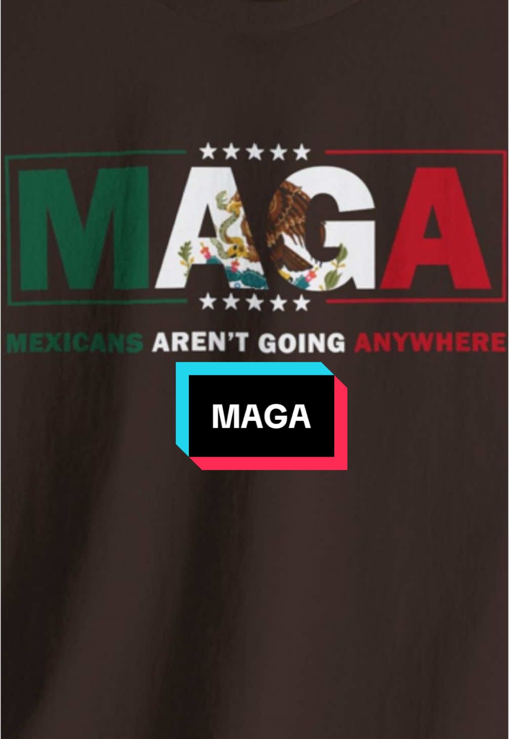 🚨 MAGA? Nah… Mexicans Ain’t Going Anywhere! 🇲🇽✊ Let ‘em know we’re here to stay with this bold parody tee. Who’s rocking this with Mexican pride? 👕🔥 #latinoownedbusiness #StayProud 🎯 Drop a 🔥 if you’re repping! #MexicansAintGoingAnywhere #MAGAParody #LatinoPride #ChicanoStyle #ImmigrantStrong #WeAreHere #StatementShirt #LatinxFashion #Streetwear #BoldTee #TeeGameStrong #ActivismWear #mexicantiktok #immigrants #winterboots 