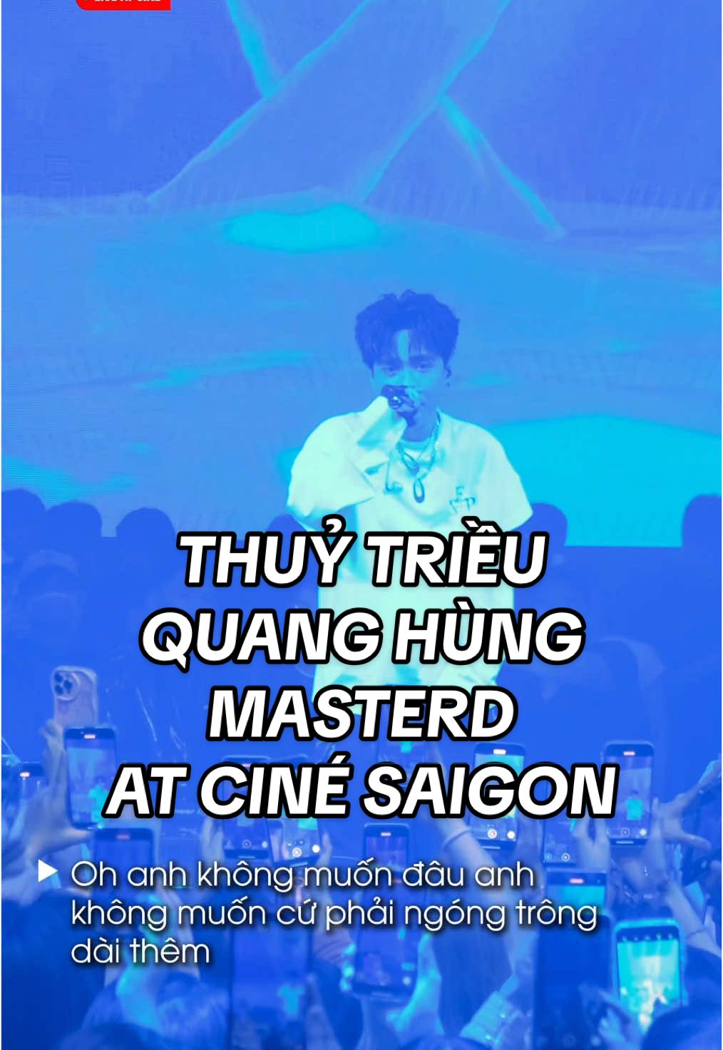 Thuỷ Triều - @Quang Hùng MasterD live at Ciné Saigon! 🫶🏻🫶🏻🫶🏻 #ciné #cinésaigon #everydayfestival #quanghungmasterd #thuytrieu 