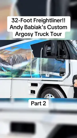 32-Foot Freightliner!! Andy Babiak's Custom Argosy Truck Tour