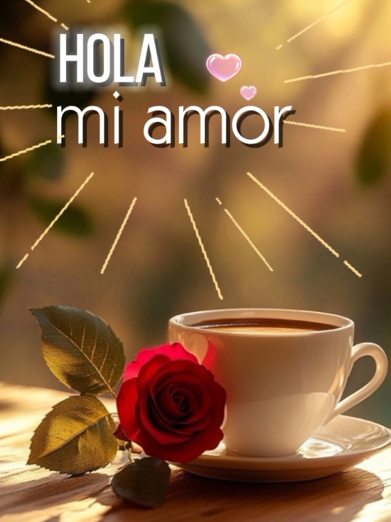 Buenos días, mi amor 🌹 #miamor #amorcito #iloveyou #buenosdias #amoreterno  #juntosporsiempre  #migranamor  #amorinfinito #teamo  #parejaperfecta  #momentosjuntos  #amorverdadero  #nuestro  #siemprecontigo #CapCut 