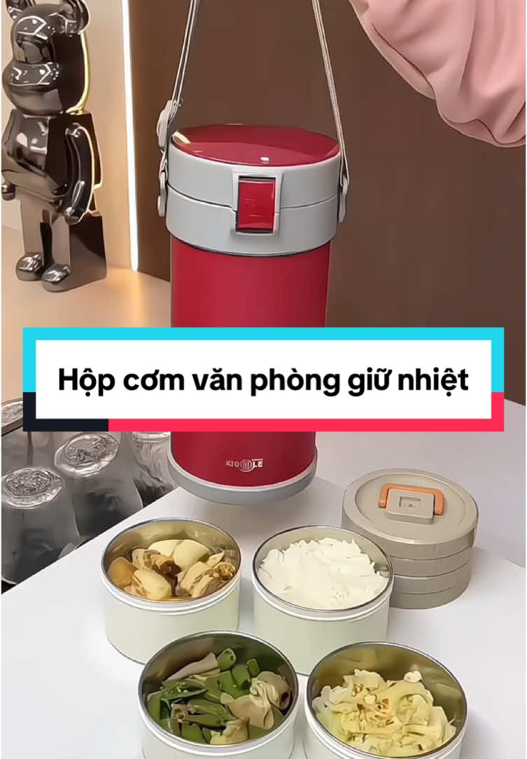 Hộp cơm văn phòng giữ nhiệt #giadung #giadungthongminh #giadungtienich #hopcomvanphong #hopcomgiunhiet #hopcomgiunhietcaocap 