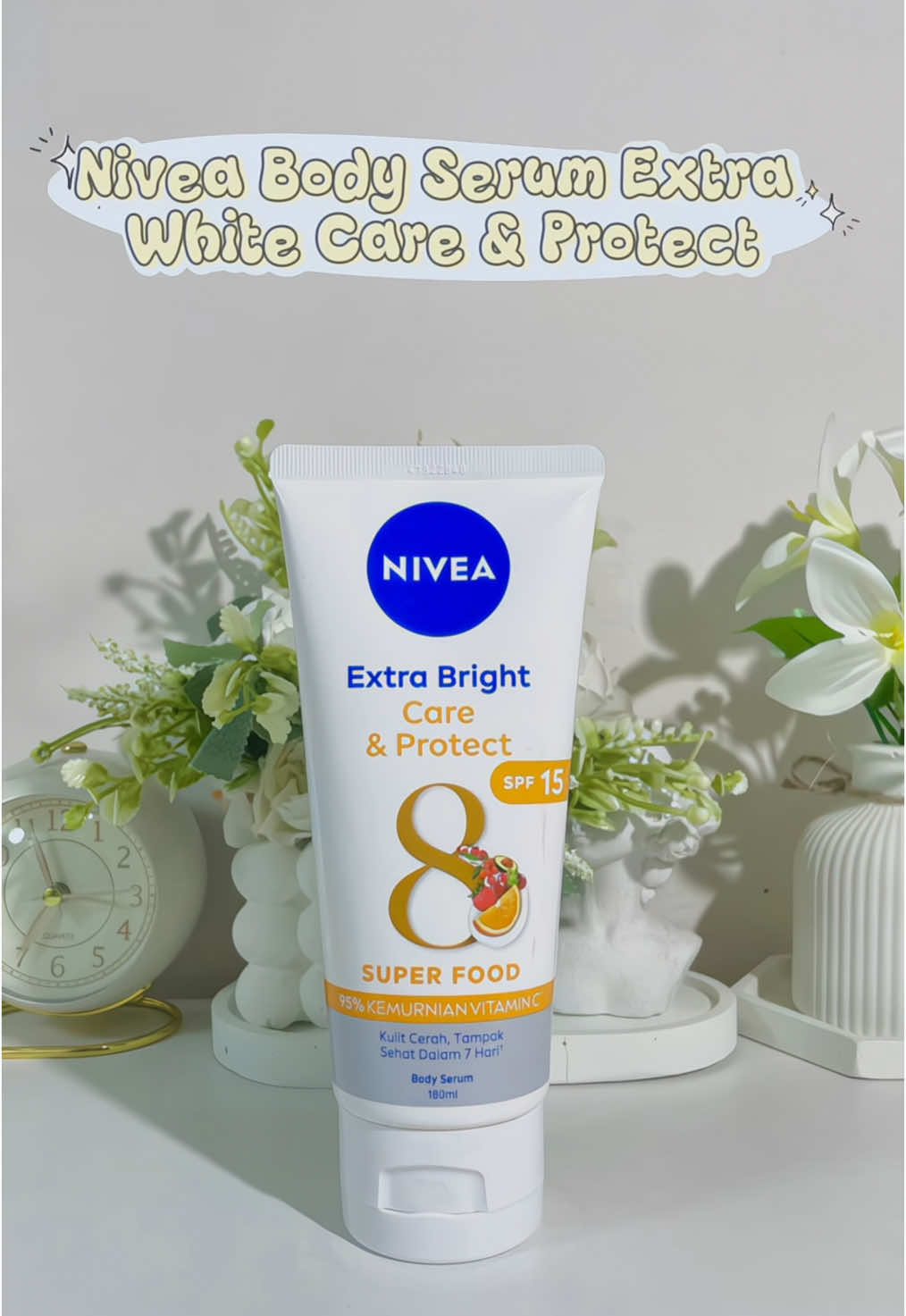 body serumnya udah mengandung SPF 😍🫶🏻 #niveaindonesia #niveabodyserum #niveabodylotion #niveabodyserumextrawhitecare #niveabrightbodylotion 