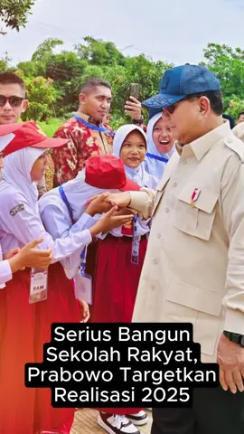 Serius Bangun Sekolah Rakyat, Prabowo Targetkan Realisasi 2025 Presiden Prabowo Subianto berkomitmen membangun Sekolah Rakyat untuk anak dari keluarga miskin ekstrem  Pemerintah tengah mematangkan langkah konkret agar program ini terealisasi pada 2025  Menteri Sosial Saifullah Yusuf menegaskan keseriusan Presiden ketika beliau meminta laporan terbaru terkait perkembangan Sekolah Rakyat  Diketahui, Sekolah Rakyat dirancang berbasis asrama guna menciptakan lingkungan belajar kondusif serta memenuhi kebutuhan dasar siswa  Selain pendidikan akademik, program ini juga membentuk karakter dan keterampilan siswa  Prabowo ingin lulusan Sekolah Rakyat menjadi agen perubahan bagi keluarga dan komunitas mereka  Dengan dukungan berbagai pihak, program ini diharapkan meningkatkan kualitas pendidikan bagi anak kurang mampu Jika terealisasi, Sekolah Rakyat akan membuka peluang pendidikan lebih baik bagi anak-anak Indonesia. #Prabowo #Gibran #PrabowoGibran #SekolahRakyat 
