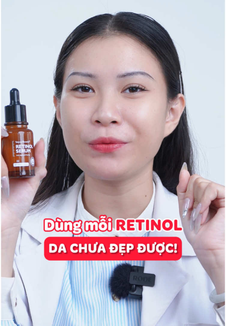 Dùng mỗi Retinol da chưa đẹp được đâu! As #vibrantglamourvn #vibrantglamourniacinamide #vibrantglamourretinol #skincare #duongda #lamdeptainha #kemduongda